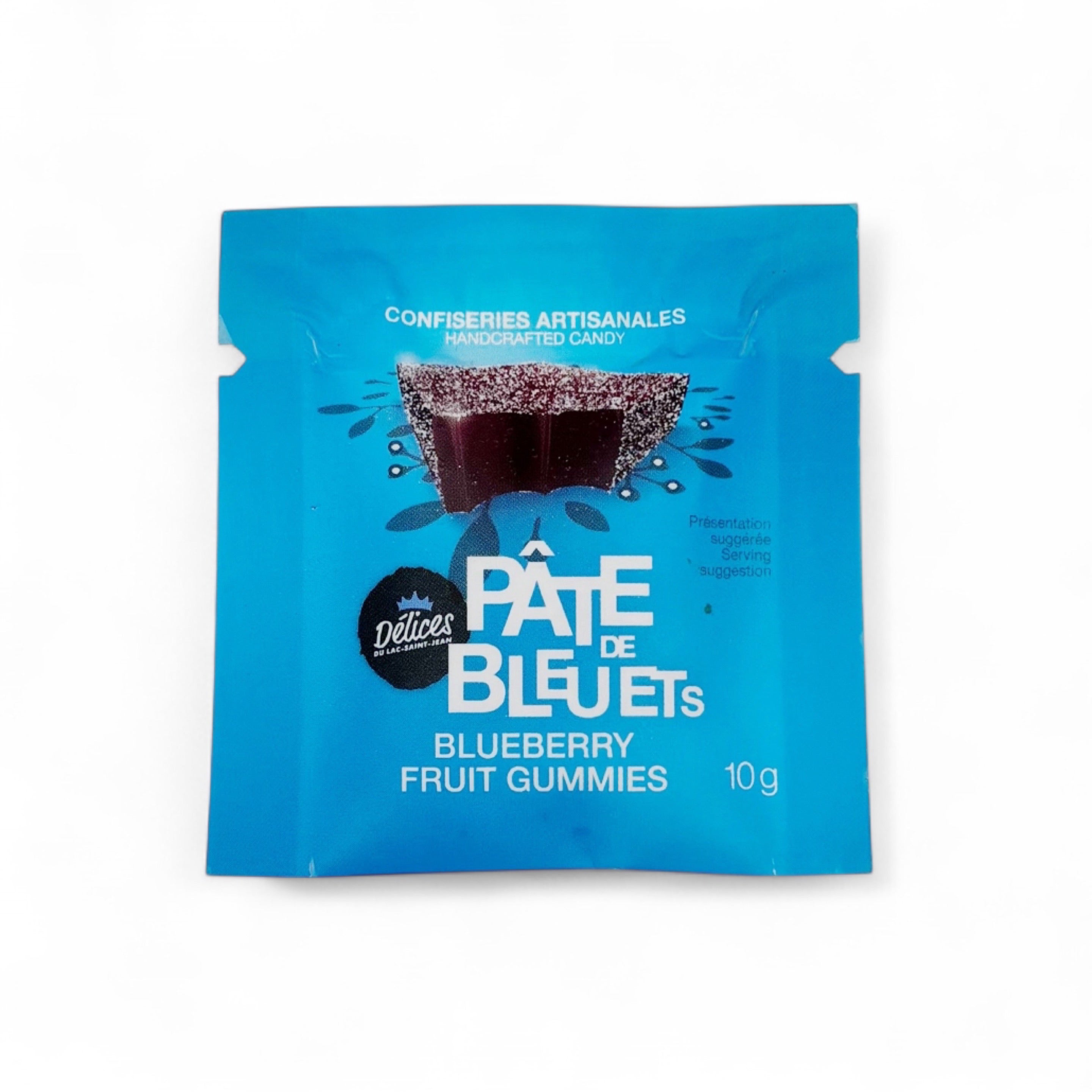 Pâtes de bleuets séchés - Délices du Lac - 10 g